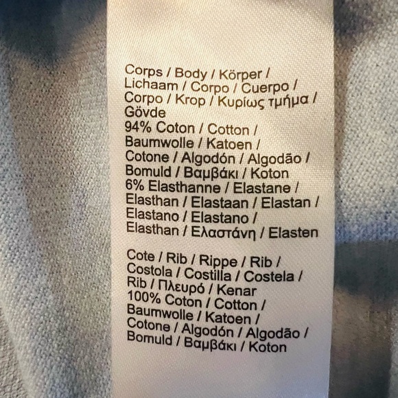 Lacoste Soft Blue & White Classic Polo Dress Size 6 NWOT - Picture 11 of 12